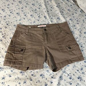 Brown Cargo Shorts